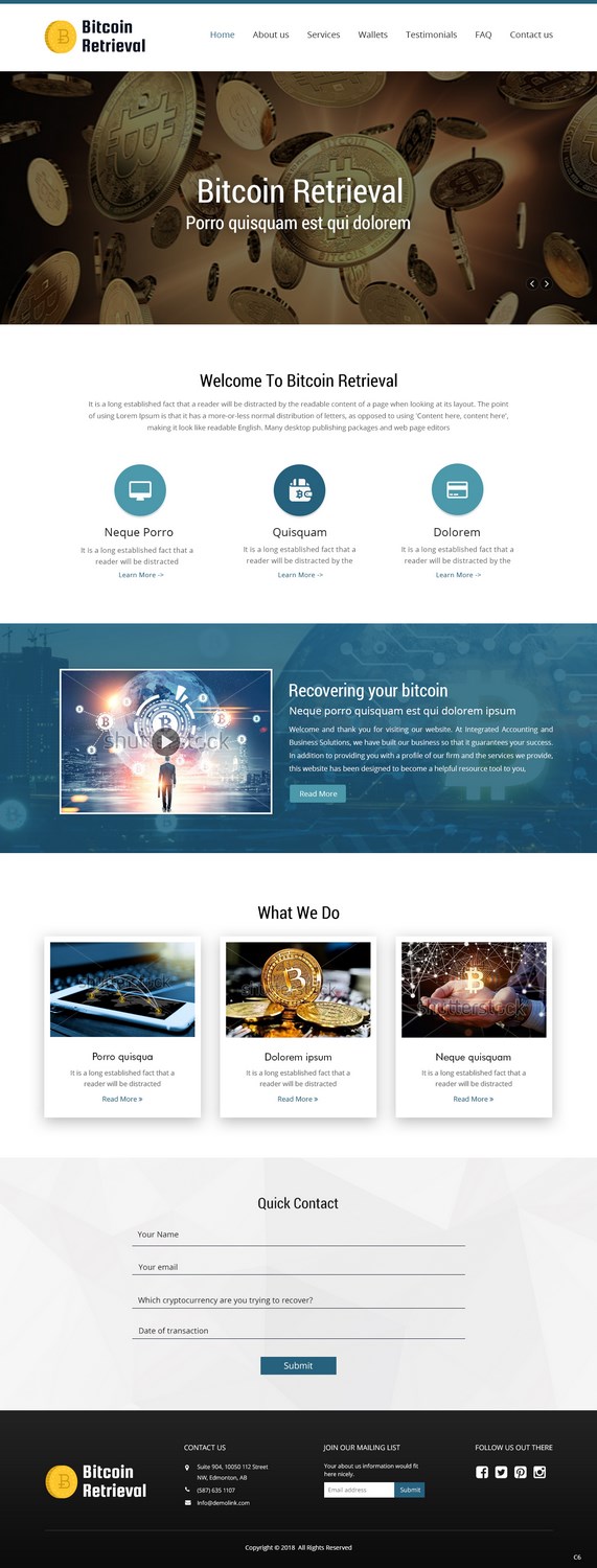 Web Design by pb for this project | Design #17379389