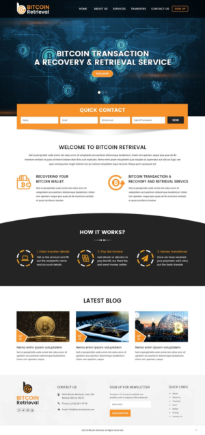 Web Design par pb pour ce projet | Design : #17379390