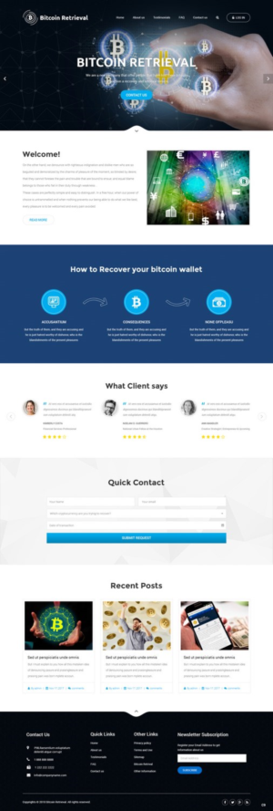 Web Design par pb pour ce projet | Design : #17379391