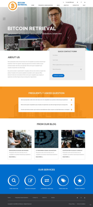 Web Design par pb pour ce projet | Design : #17396190