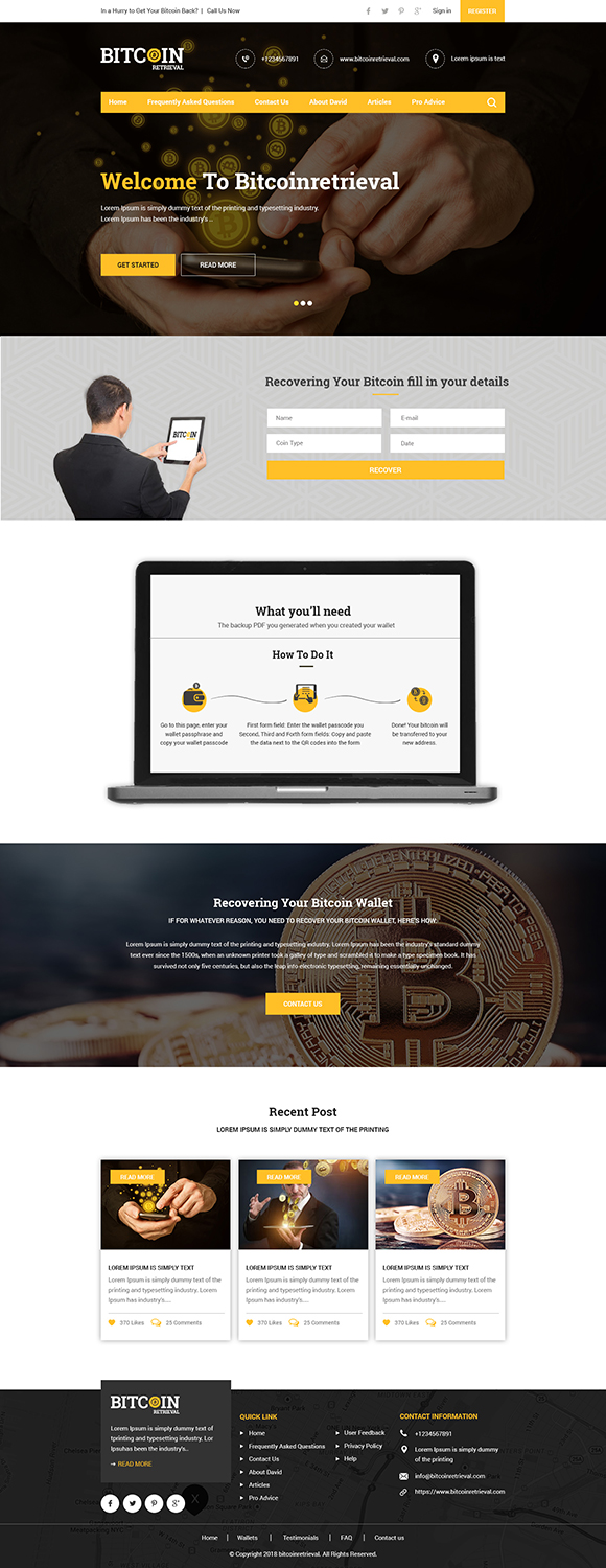 Web Design by PiXthemes for this project | Design #17415635