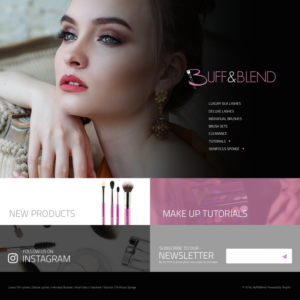 Web Design by an3 for Buff and Blend | Design: #17482525