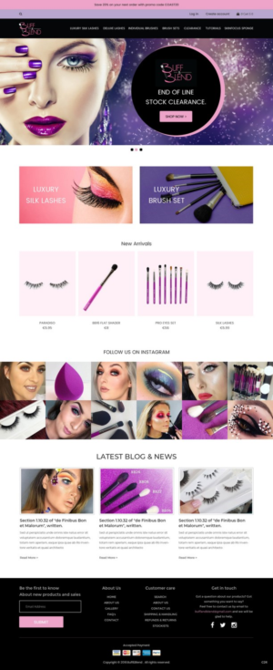 Web Design by pb for Buff and Blend | Design: #17418795