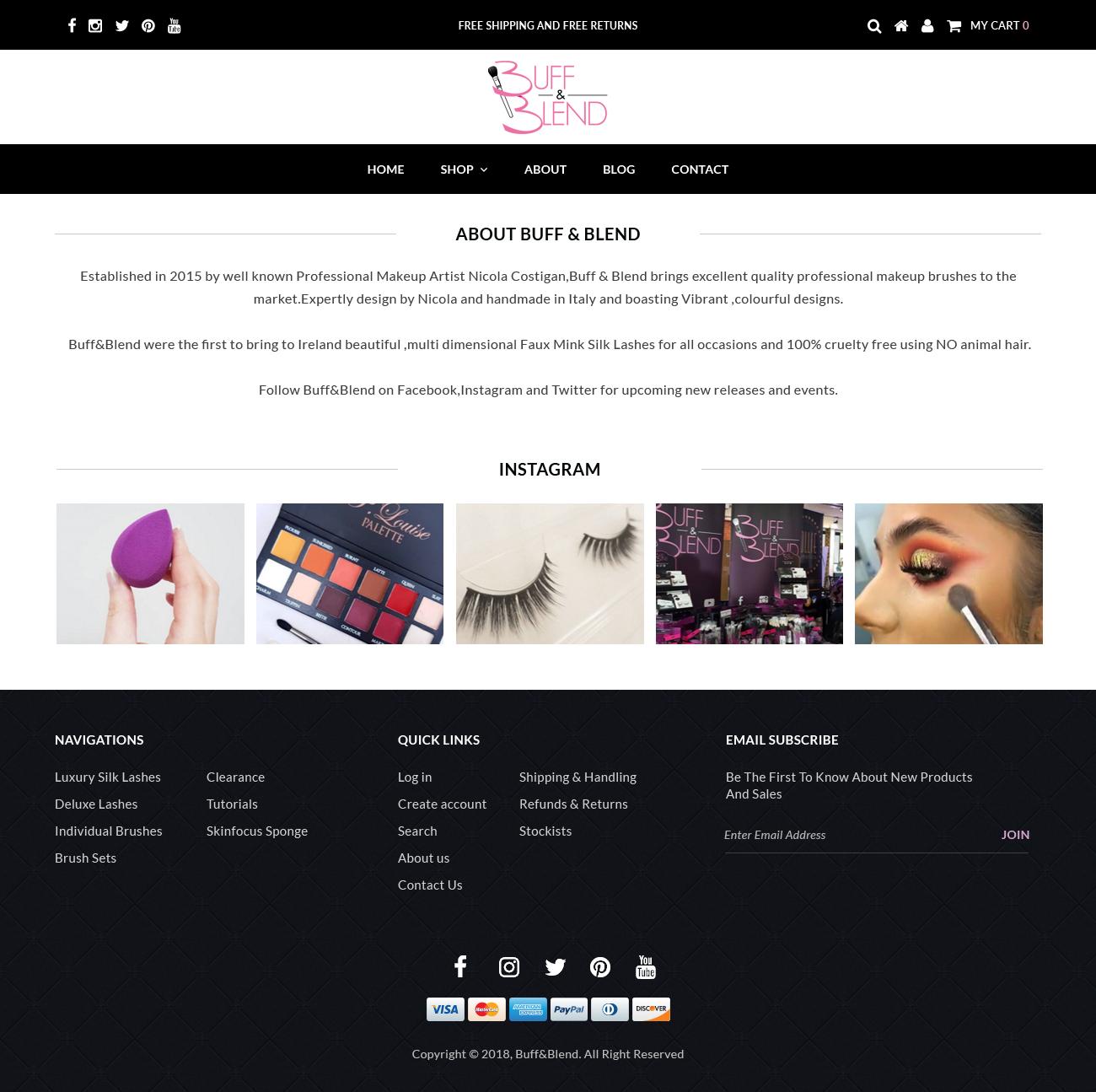 Web Design par Atom pour Buff and Blend | Design #18072090