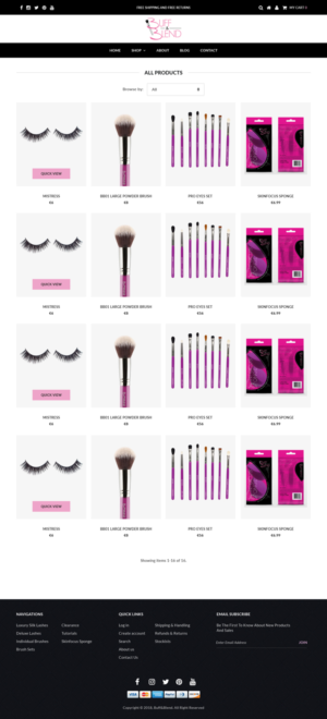 Web Design by Atom for Buff and Blend | Design: #18072145