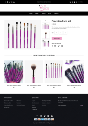 Web Design by Atom for Buff and Blend | Design: #18074730