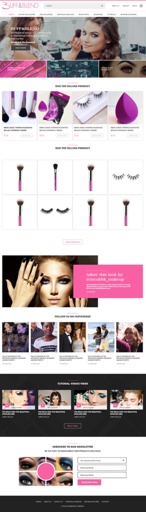 Web Design by lemosys infotech for Buff and Blend | Design: #17437871