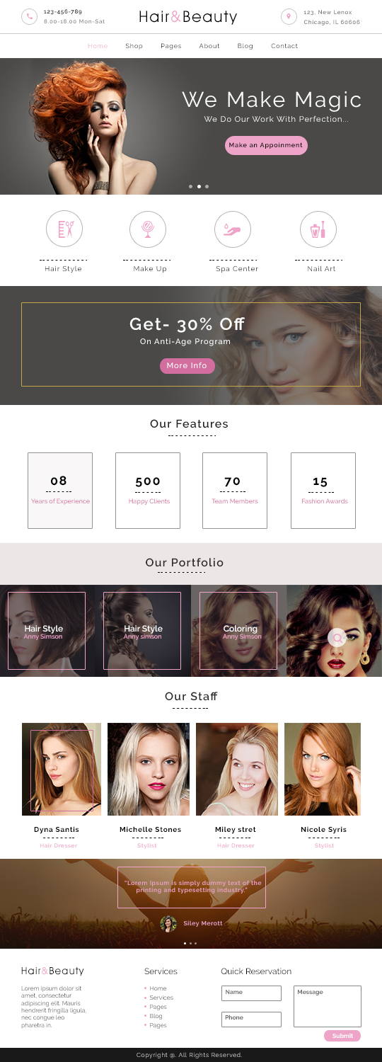Web Design by e-graphics for Buff and Blend | Design #17374436