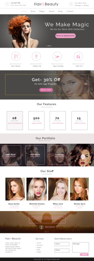 Web Design by e-graphics for Buff and Blend | Design: #17374436