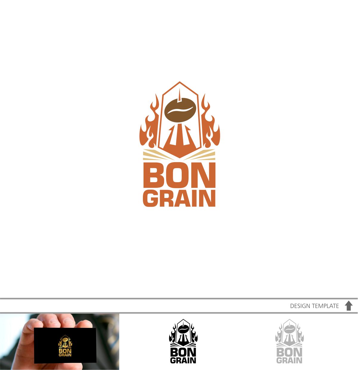 Logo Design by DesignMX (Renan Mejia) for BON GRAIN | Design #17393125