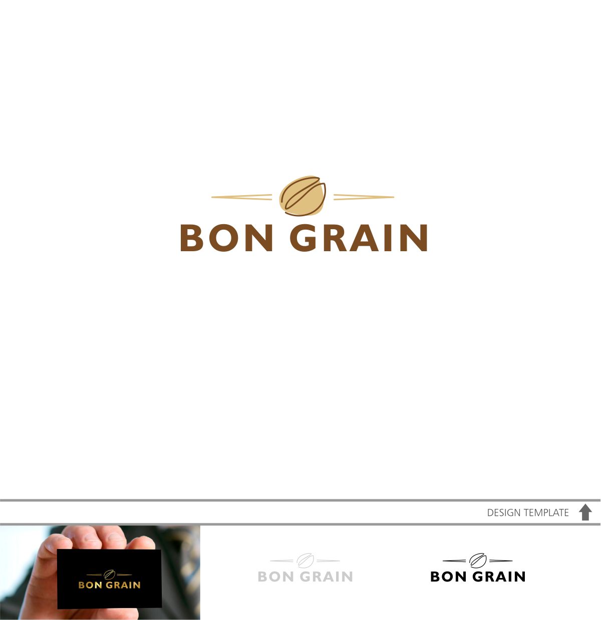 Logo Design by DesignMX (Renan Mejia) for BON GRAIN | Design #17393763