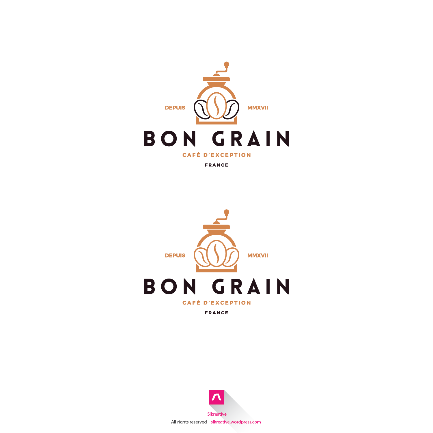 Logo Design by Latifa.S for BON GRAIN | Design #17399341
