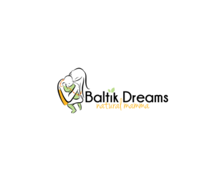 Baltik Dreams is a line for baby teething necklaces which will all have baltik amber *** | Logo Design by Anekaa