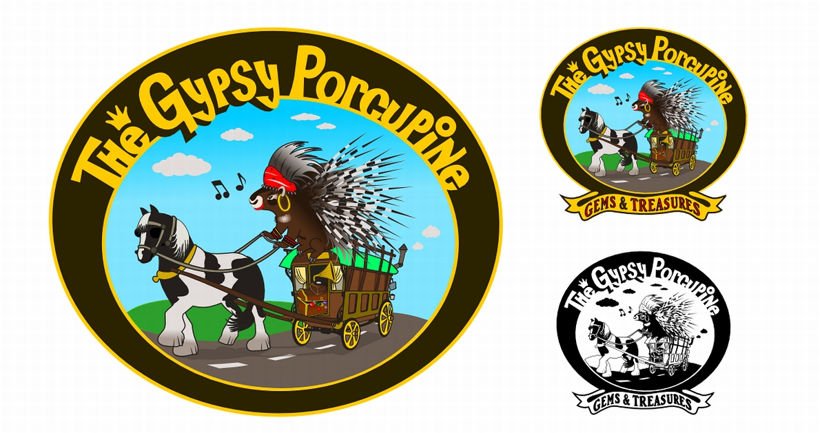 Design Étiquette par Fabio Piscicelli pour The Gypsy Porcupine | Design #2753438