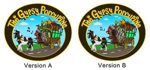 Design Étiquette par Fabio Piscicelli pour The Gypsy Porcupine | Design : #2763024