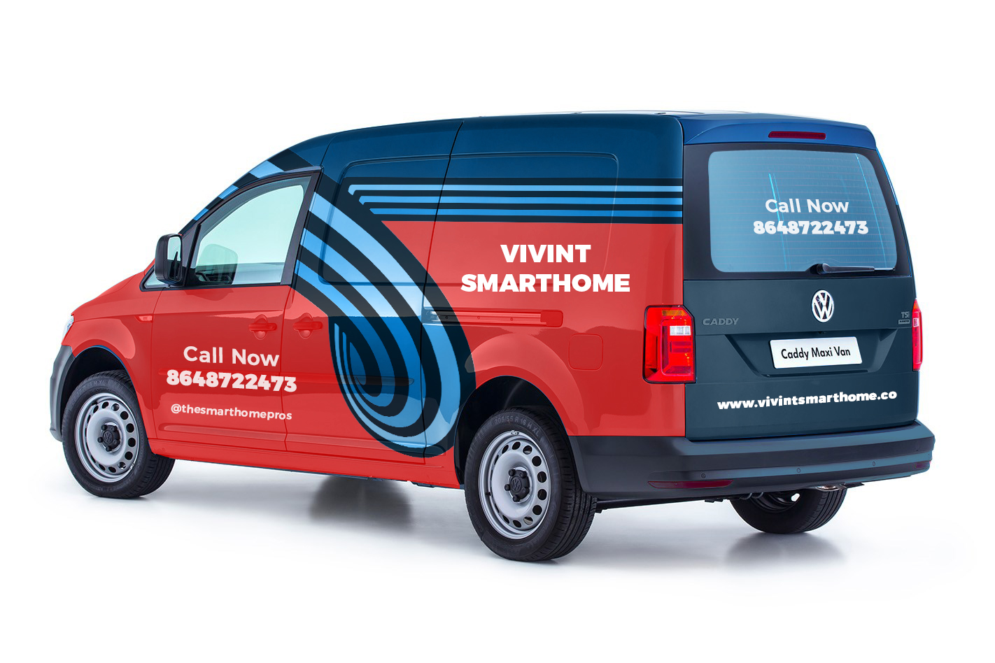 Car Wrap Design by lemosys infotech for Vivint SmartHome  | Design #17377746