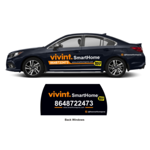 Car Wrap Design by DG+ for Vivint SmartHome  | Design: #17383419