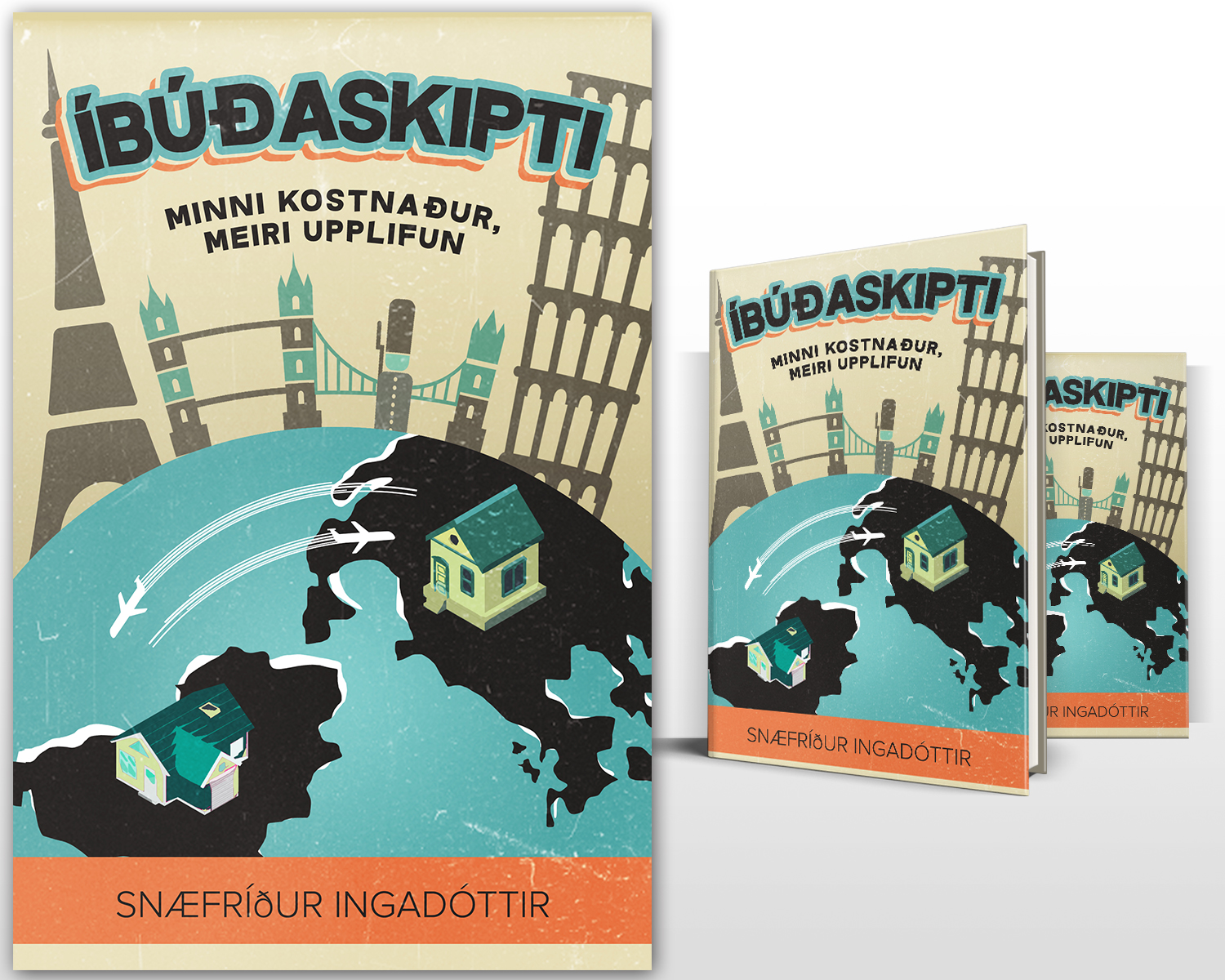 Book Cover Design by EA5Designs for Ár og dagar ehf | Design #17474960