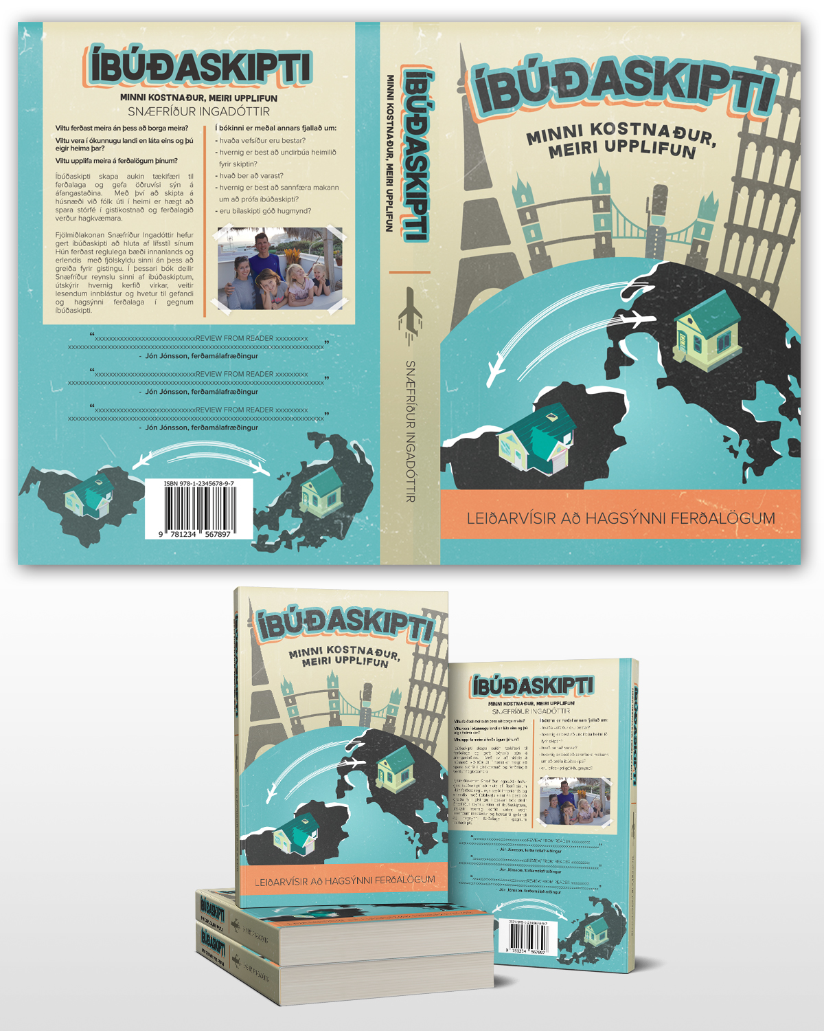 Design de Couverture de Livre par EA5Designs pour Ár og dagar ehf | Design #17590787