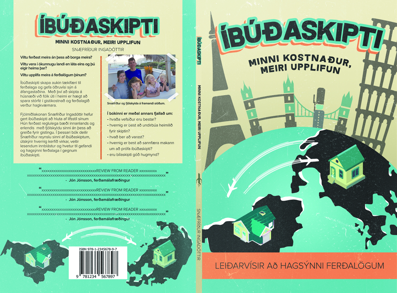 Book Cover Design by EA5Designs for Ár og dagar ehf | Design #17597929