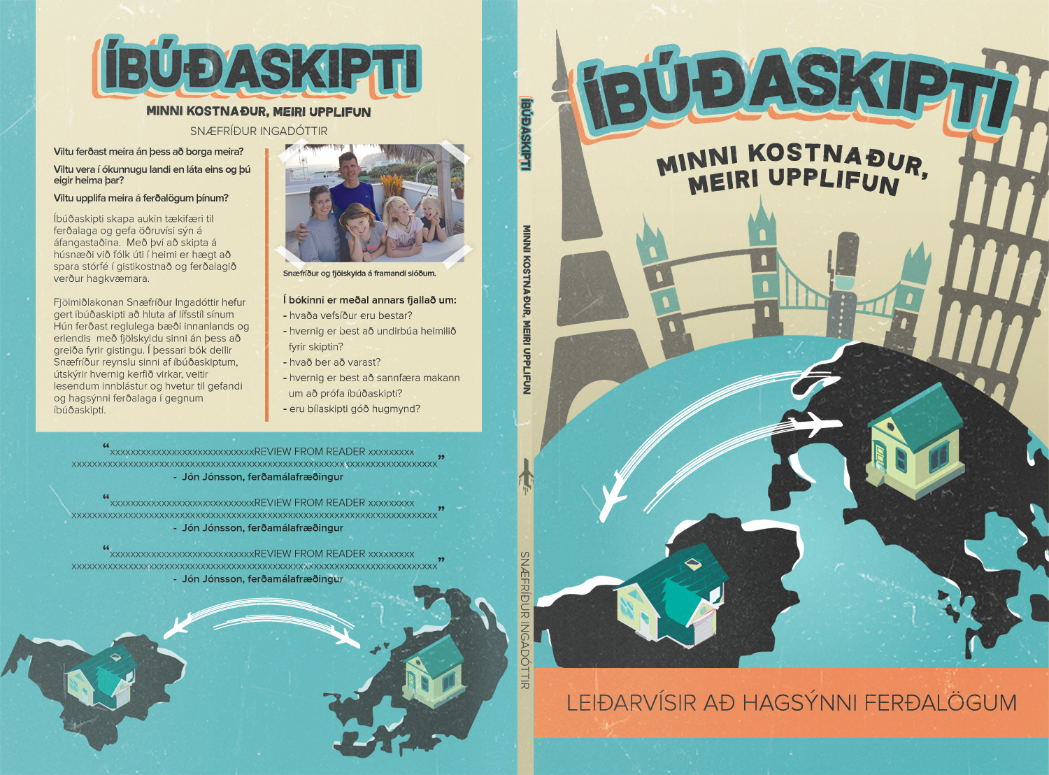 Book Cover Design by EA5Designs for Ár og dagar ehf | Design #17599062