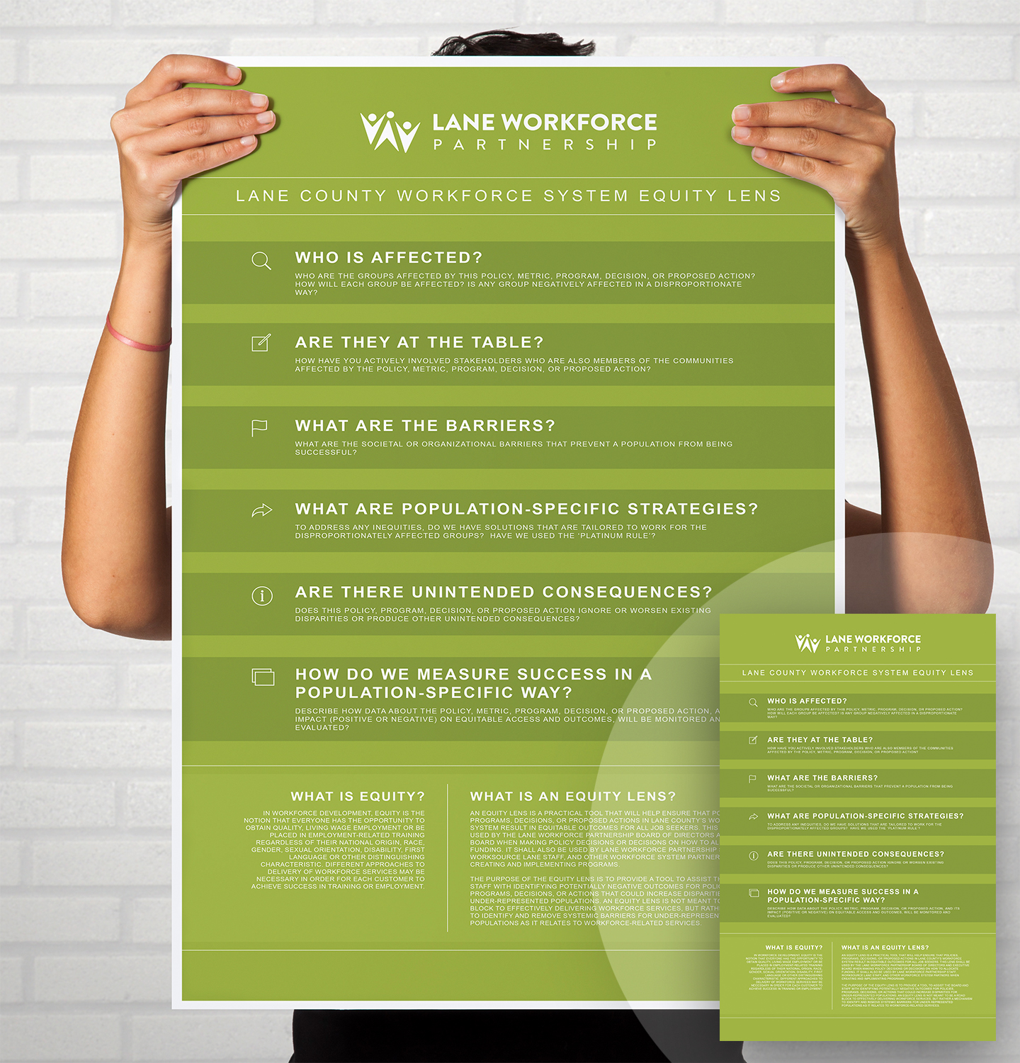 Poster Design by Dacope for Lane Workforce Partnership | Design #17483007