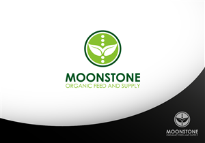 Moonstone Organic Feed and Supply | Logo Design by creativecorner