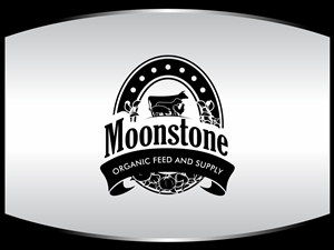 Moonstone Organic Feed and Supply | Logo Design by denuj