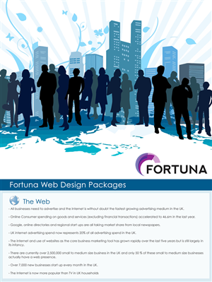 Advertisement Design by Stephen Chong for Fortuna | Design #87101