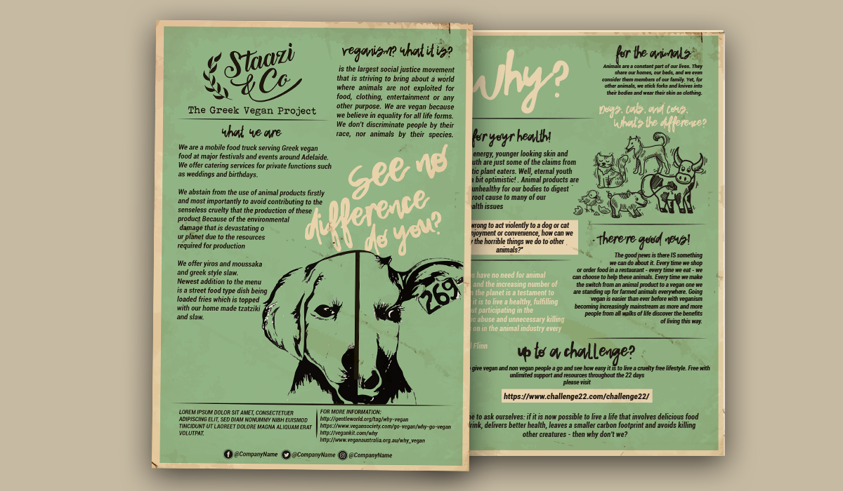 Flyer Design by RebecaParra for Staazi & Co | Design #17416497