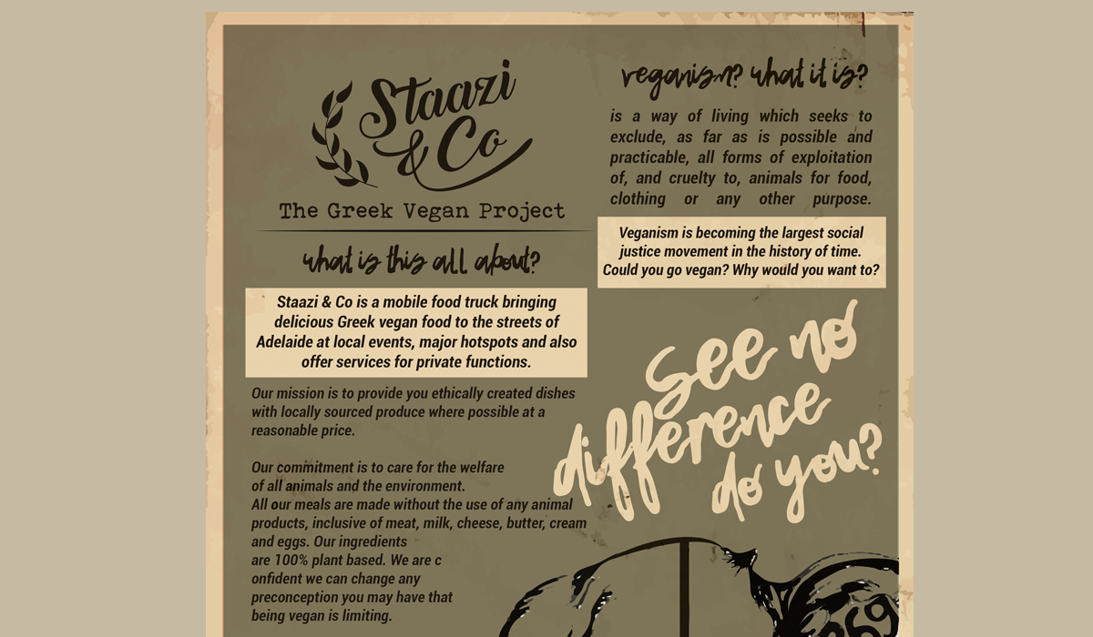 Flyer Design by RebecaParra for Staazi & Co | Design #17426191