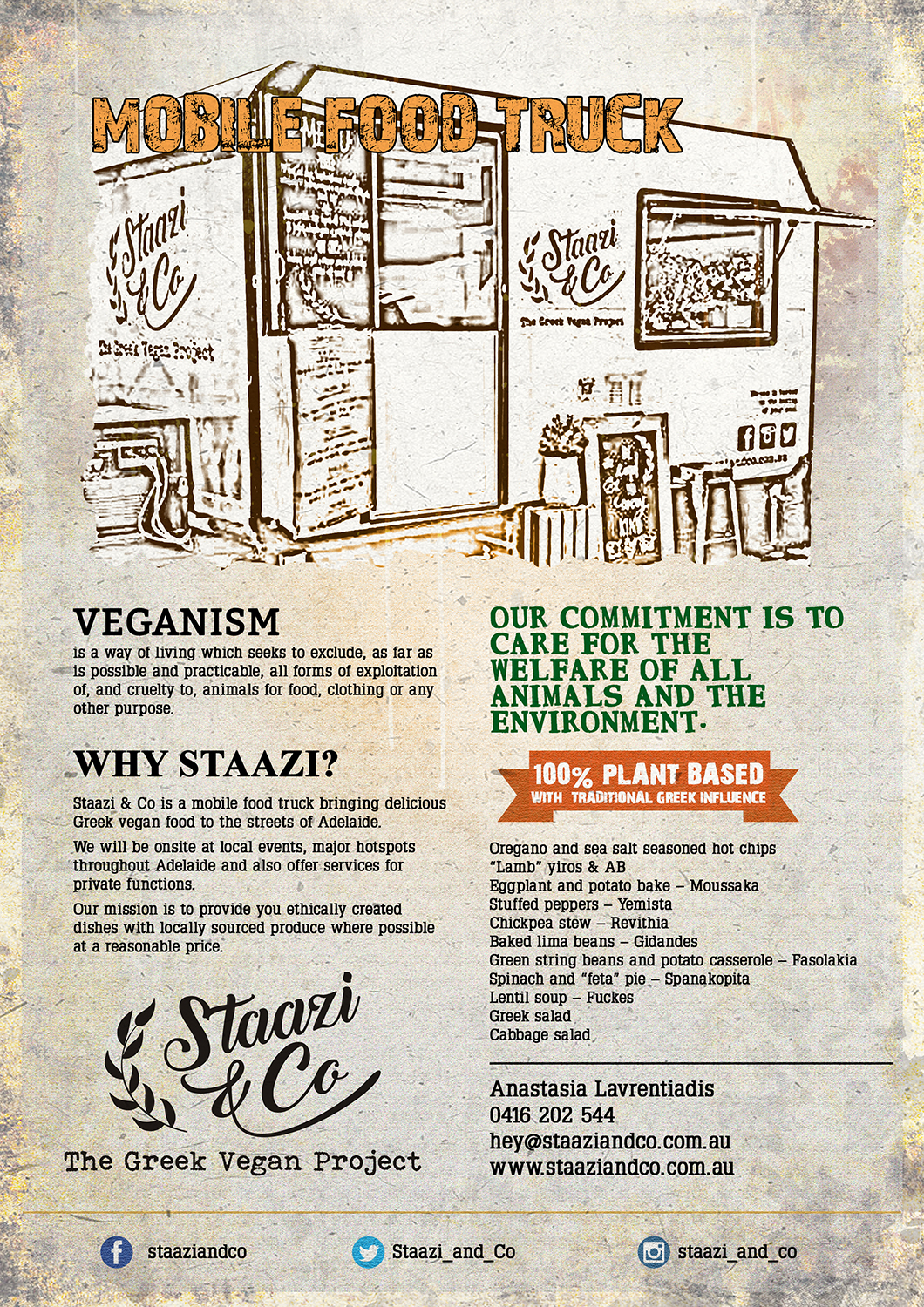 Flyer Design by VEGA-Designs for Staazi & Co | Design #17466817