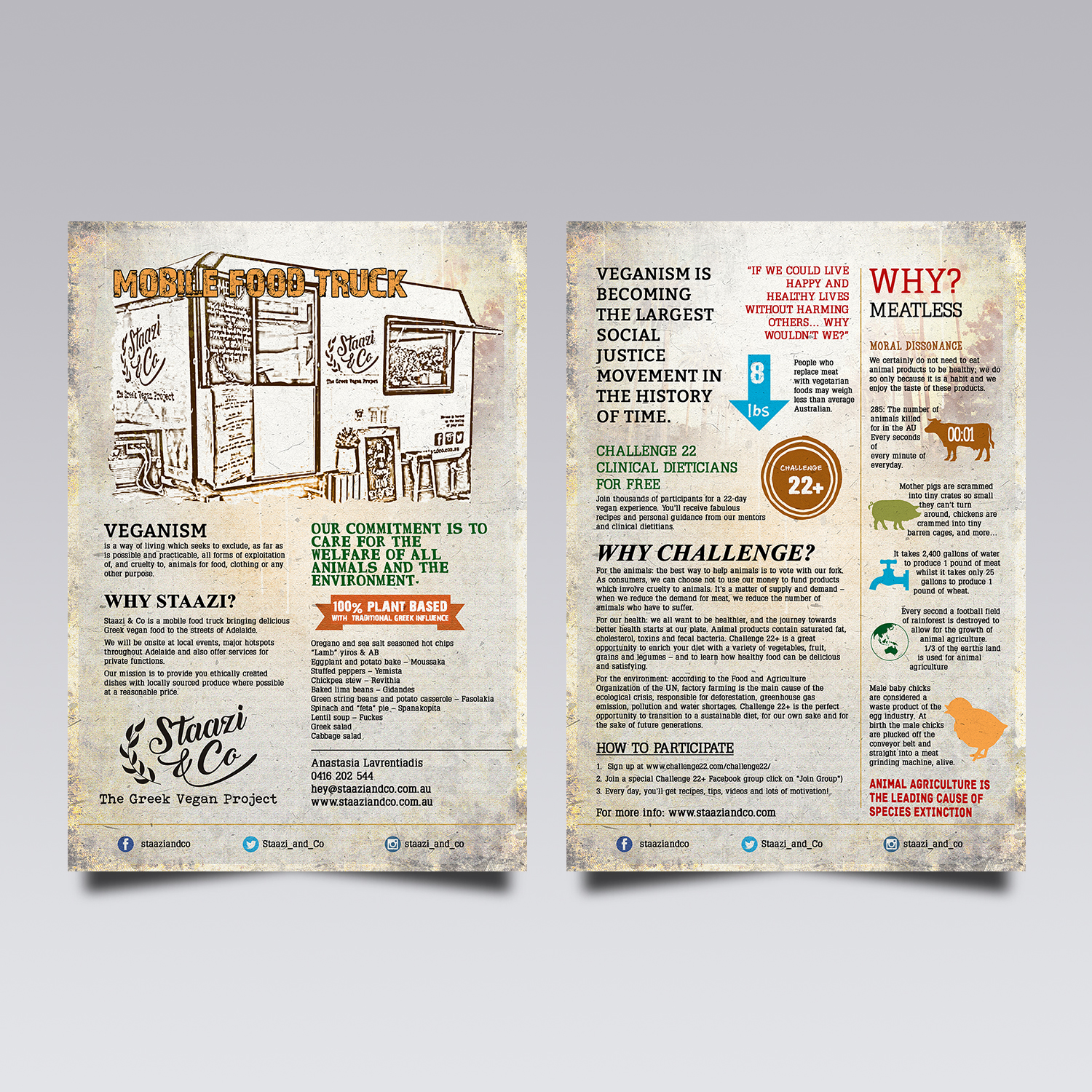Flyer Design by VEGA-Designs for Staazi & Co | Design #17466818
