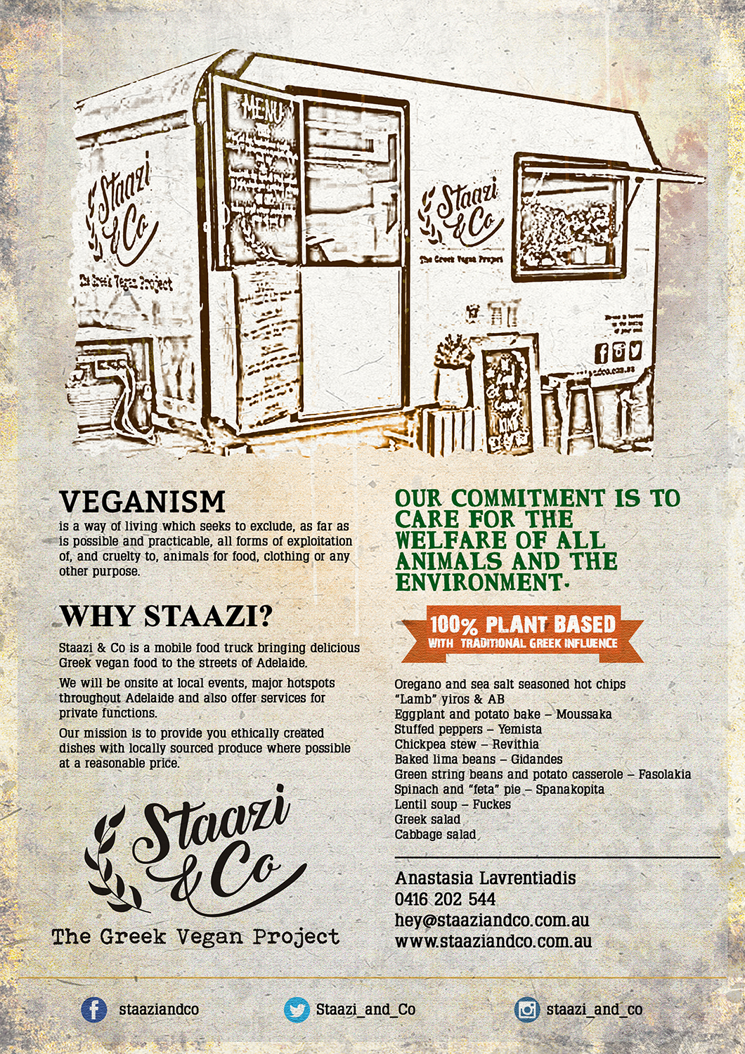 Flyer Design by VEGA-Designs for Staazi & Co | Design #17472113