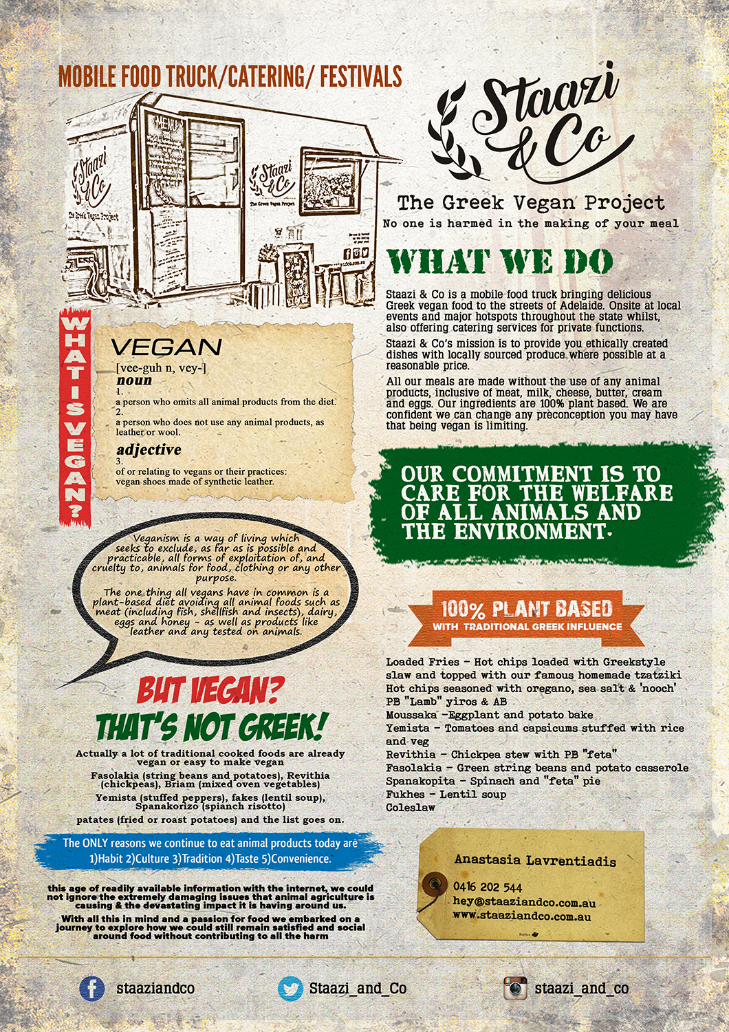 Flyer Design by VEGA-Designs for Staazi & Co | Design #17558812