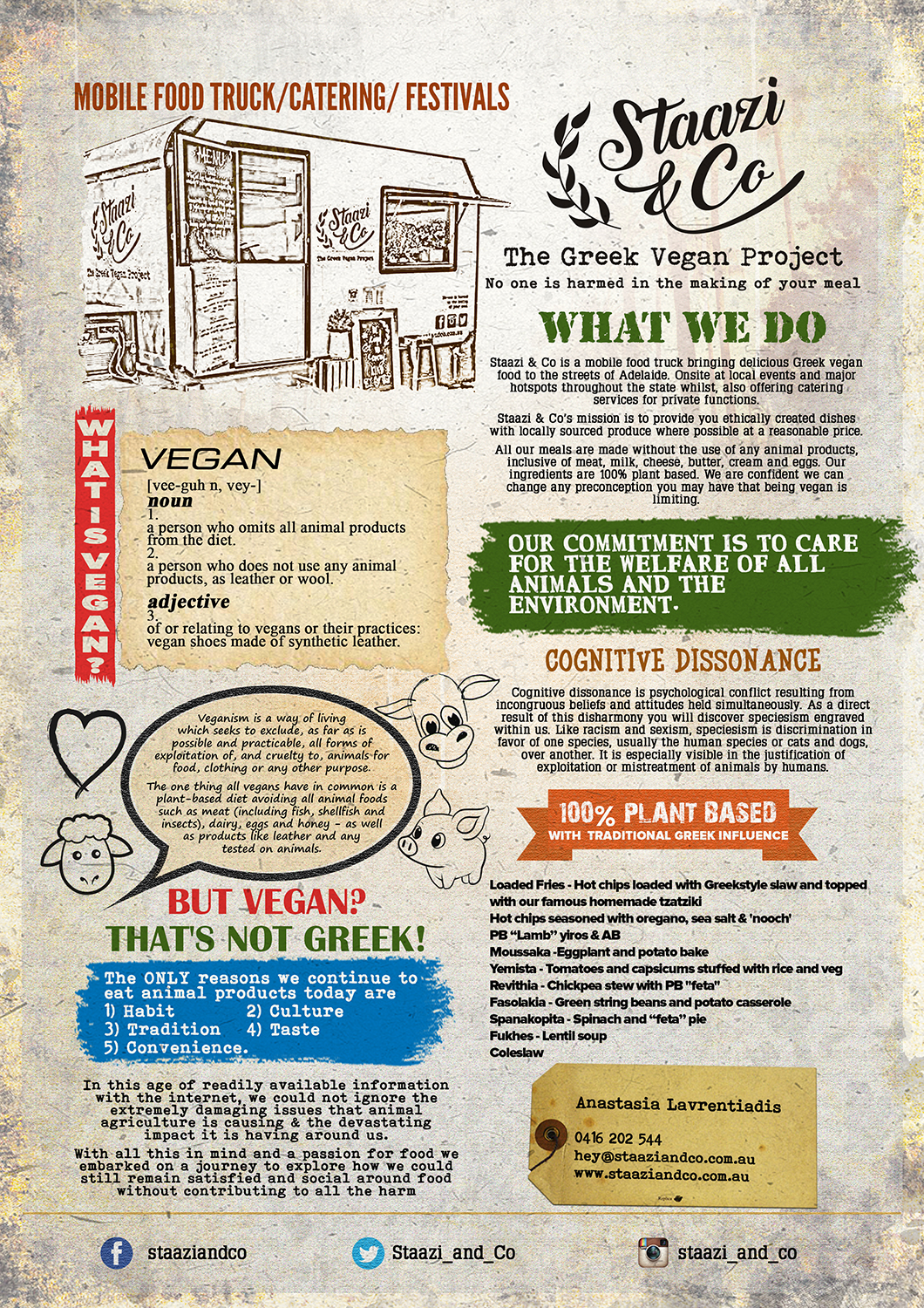 Flyer Design by VEGA-Designs for Staazi & Co | Design #17569524