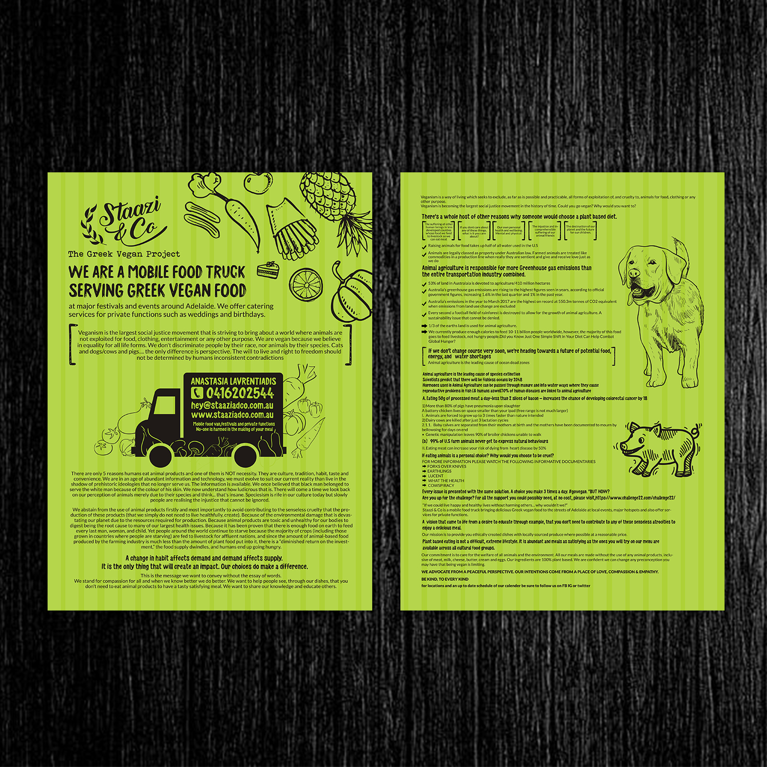 Flyer Design by TuktukiShree for Staazi & Co | Design #17426370