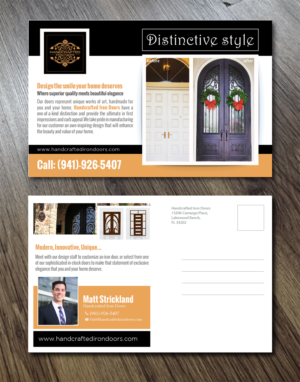 I need a direct mail postcard made up for my marketing campaign | Postkarten-Design von Alexandar