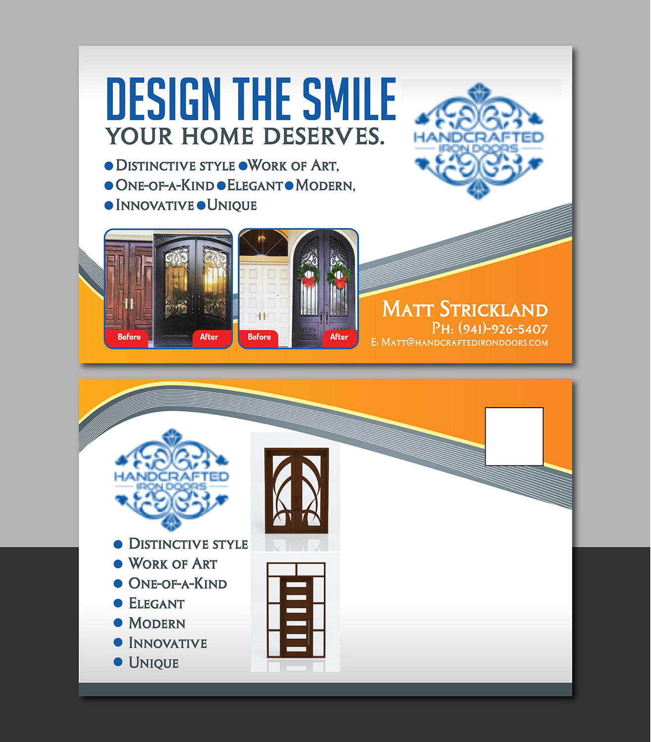 Postcard Design by Deziners Zone for this project | Design #17389037