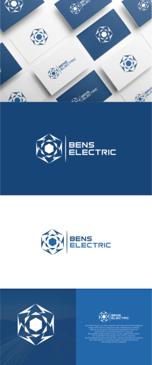 Bens Electric | Logo Design by Angkasa Official