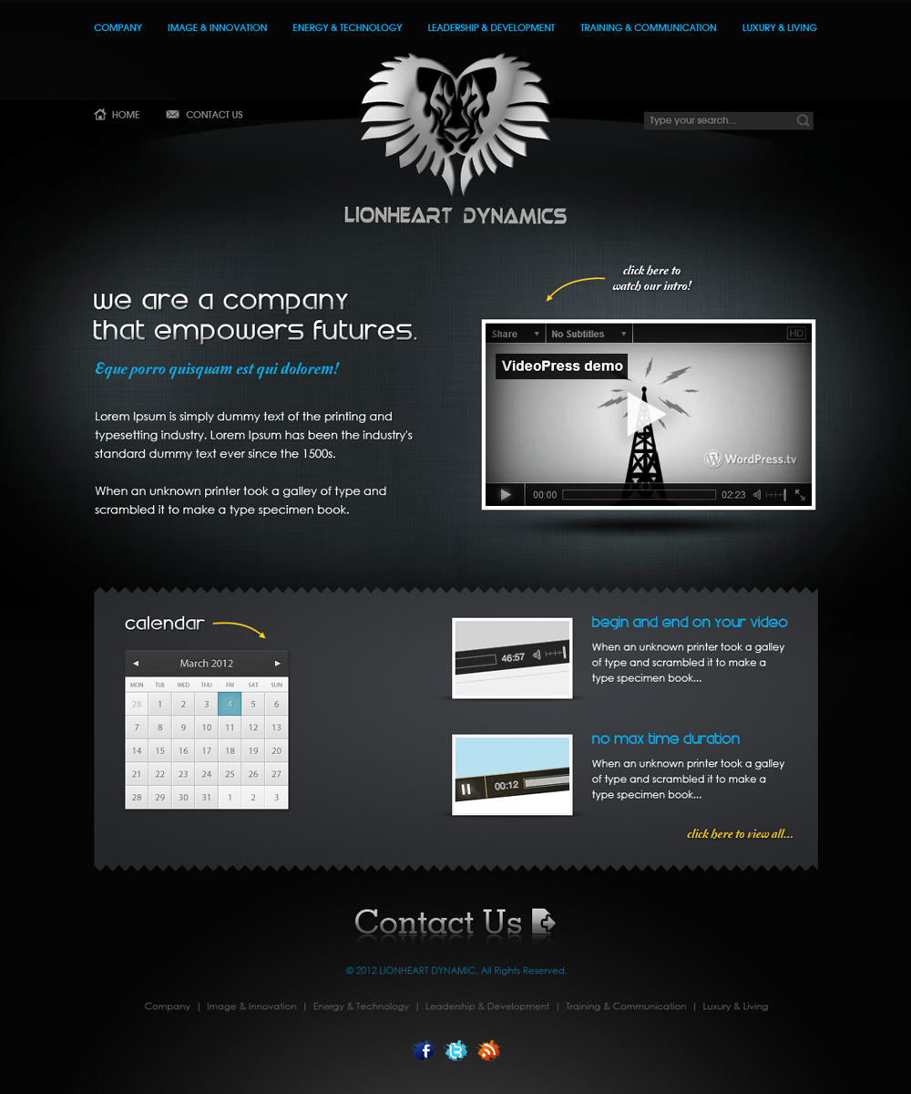 Wordpress Design by Mayank Patel for this project | Design #649244