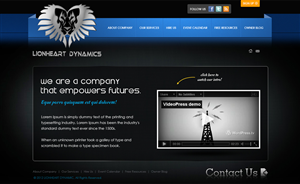 Wordpress Design by Mayank Patel for this project | Design: #653909