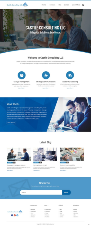 Web Design by pb for Castile Consulting | Design: #17403379