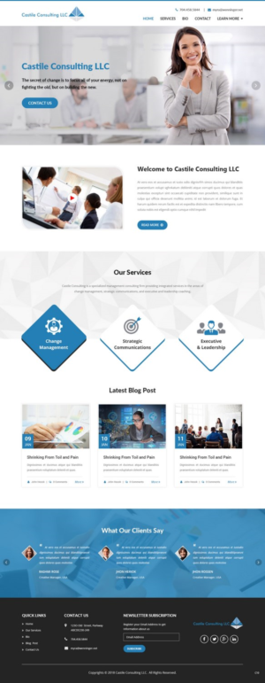 Web Design by pb for Castile Consulting | Design: #17403402