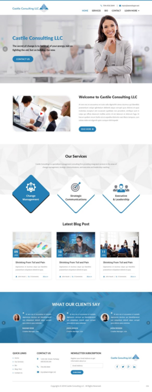 Web Design by pb for Castile Consulting | Design: #17403406