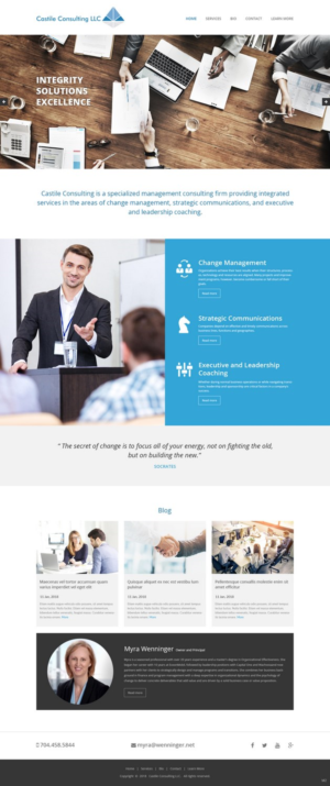 Web Design by pb for Castile Consulting | Design: #17403412