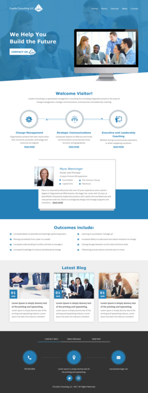 Web Design by rightway for Castile Consulting | Design: #17496184