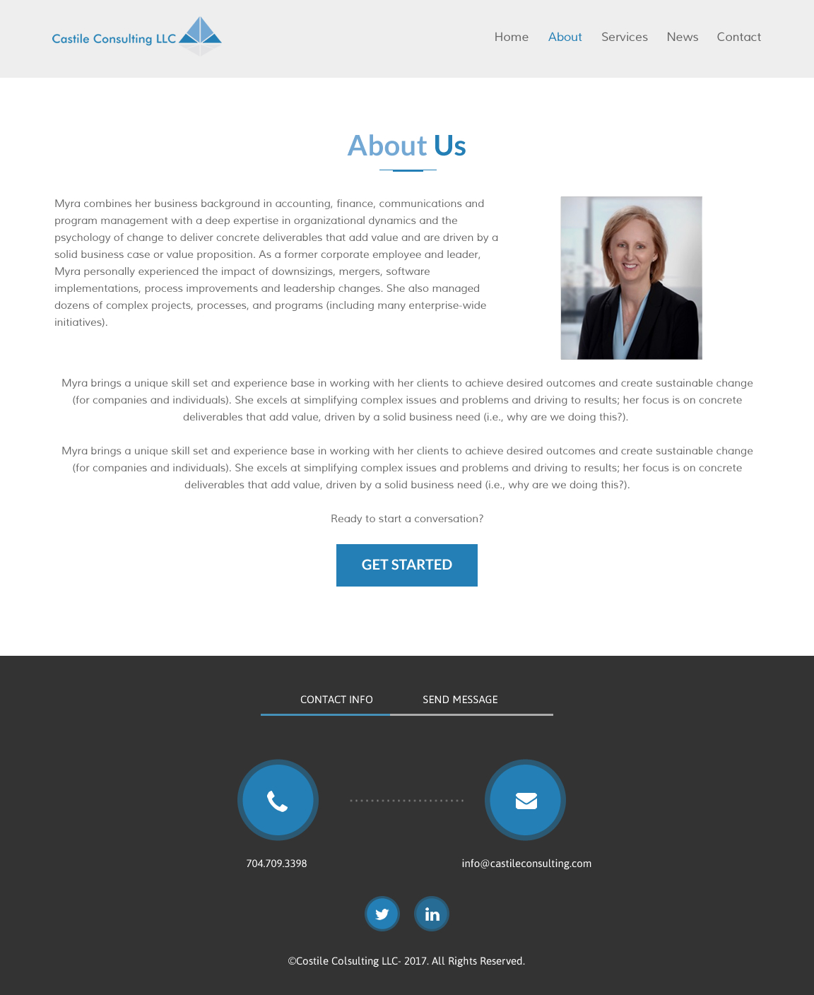 Web Design par rightway pour Castile Consulting | Design #17618037