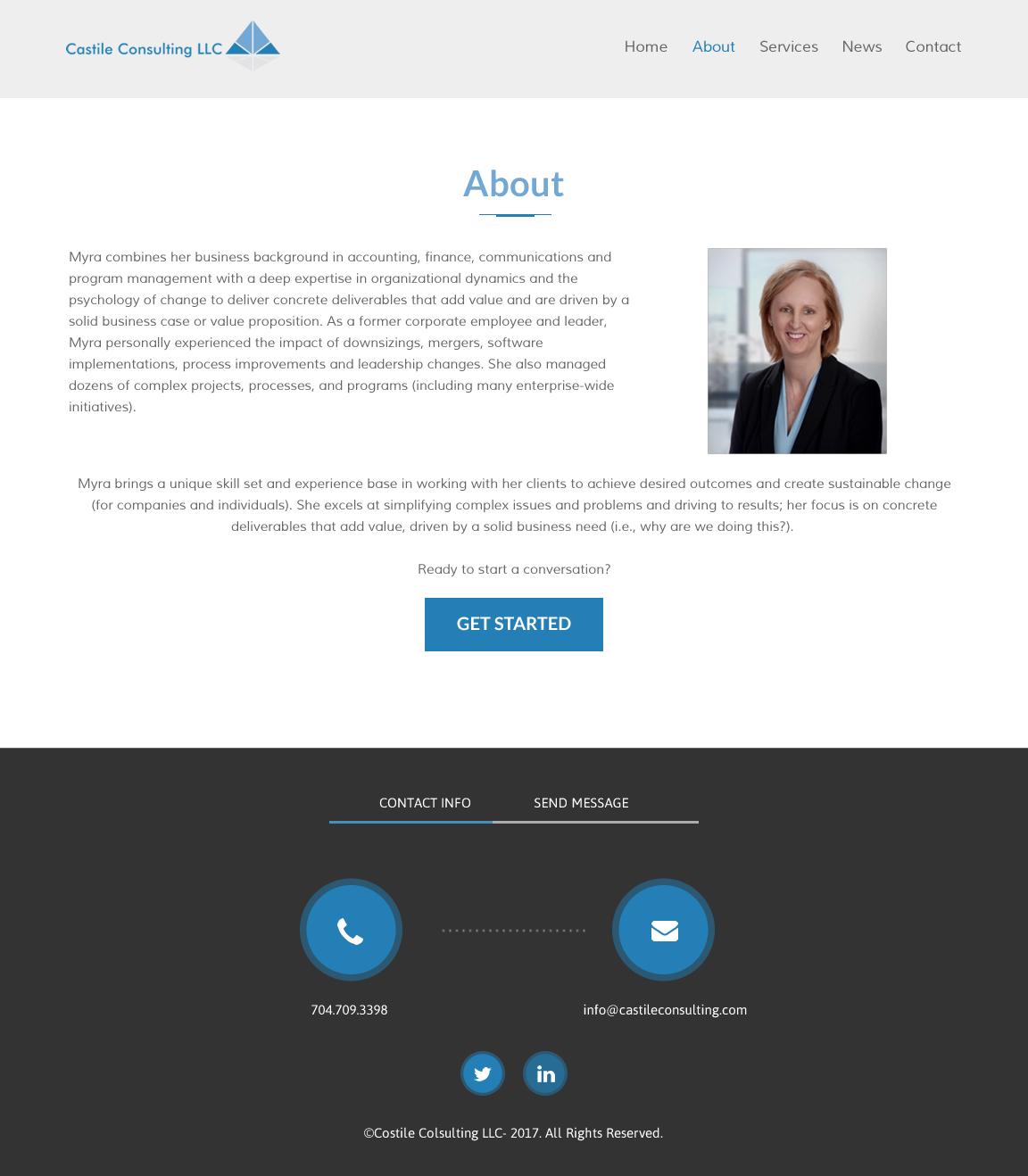 Web Design par rightway pour Castile Consulting | Design #17670939