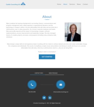 Web Design by rightway for Castile Consulting | Design: #17670939